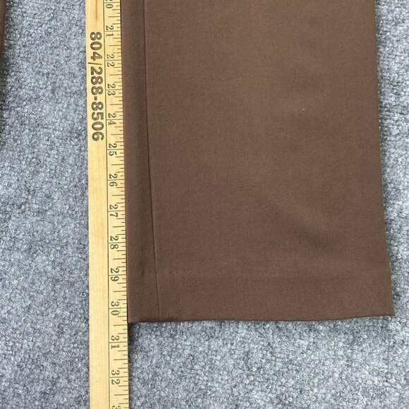 Dialogue Pant Suit Womens 4 Brown 2 Pc New Language of Style Brown Jacket Pants - Picture 13 of 16